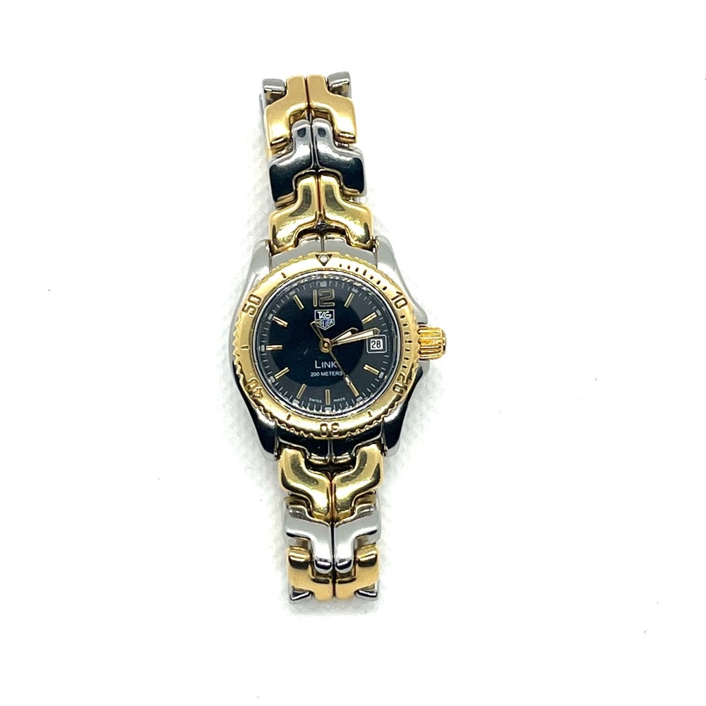 Tag heuer women’s 18k gold two time watch